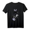 Kawaii Schwarze Spynx-Katze aus Metall - Nu Goth, Okkult, Emo-Punk T-Shirt für Katzen- und Gothic-Fans, Perfektes Geschenk