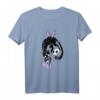 Kawaii Schwarze Spynx-Katze aus Metall - Nu Goth, Okkult, Emo-Punk T-Shirt für Katzen- und Gothic-Fans, Perfektes Geschenk