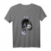 Kawaii Schwarze Spynx-Katze aus Metall - Nu Goth, Okkult, Emo-Punk T-Shirt für Katzen- und Gothic-Fans, Perfektes Geschenk