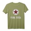 Punk Rock Musiker Design mit Punk Rock Stern Geschenk T-Shirt – Für Fans, Bands & Konzerte, Unisex Style