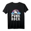 Lustiges Punkrock T-Shirt für Einhorn- & Regenbogenliebhaber – Perfektes Geschenk für Fantasy-Nerds, Punkrock-Fans und Einhorn-Freaks
