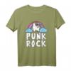 Lustiges Punkrock T-Shirt für Einhorn- & Regenbogenliebhaber – Perfektes Geschenk für Fantasy-Nerds, Punkrock-Fans und Einhorn-Freaks