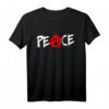 Peace Punk Anarchie Anarcho A Zeichen Symbol in rot - Rebellisches Statement-T-Shirt für Subkultur & Protest