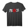 Peace Punk Anarchie Anarcho A Zeichen Symbol in rot - Rebellisches Statement-T-Shirt für Subkultur & Protest