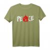 Peace Punk Anarchie Anarcho A Zeichen Symbol in rot - Rebellisches Statement-T-Shirt für Subkultur & Protest