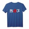 Peace Punk Anarchie Anarcho A Zeichen Symbol in rot - Rebellisches Statement-T-Shirt für Subkultur & Protest
