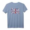 Punk Rock T-Shirt mit UK Fahne - Vintage Festival Musik Shirt für Fans der 70er & 80er Jahre, Britische Pop-Fans, Herren, Damen & Kinder