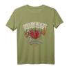 Poison Heart - Punk Rock T-Shirt mit Burning Heart & Rockabilly Motiv - Exklusives Handlettering Design für Musikfans