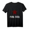 Punk Rock T-Shirt mit Stern – Für Punk Fans, Rocker & Musikliebhaber, Perfekt für Partys, Konzerte & als Geschenk