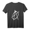 Anarchie Symbol Punk Tank Top - Rebellisches Outfit für Punk-Events und Kostümpartys