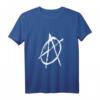 Anarchie Symbol Punk Tank Top - Rebellisches Outfit für Punk-Events und Kostümpartys