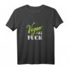 Vegan as Fuck Retro T-Shirt – Statement für Tierschutz, Veganismus & Gegenkultur, perfektes Geschenk für Aktivisten & Veganer