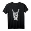 Rock Hand TShirt für Punk Rocker & Festival Fans - Cooles Rock & Roll Shirt für Männer, Frauen & Kinder, Perfekt als Geschenk
