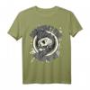 ANGEPISST VON ANGEPASST Punk Rock Totenkopf T-Shirt - Anti Ironic Punk Sprüche für Festivals & Punk Fans