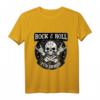 Rock and Roll für immer Skelett Design T-Shirt – Perfektes Geschenk für Rockfans, Musiker und Bandmitglieder