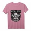 Rock and Roll für immer Skelett Design T-Shirt – Perfektes Geschenk für Rockfans, Musiker und Bandmitglieder