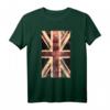Union Jack T-Shirt UK - Großbritannien Fahne im Punk Rock Stil für Männer, Frauen & Kinder