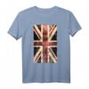 Union Jack T-Shirt UK - Großbritannien Fahne im Punk Rock Stil für Männer, Frauen & Kinder
