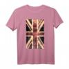 Union Jack T-Shirt UK - Großbritannien Fahne im Punk Rock Stil für Männer, Frauen & Kinder