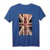 Union Jack T-Shirt UK - Großbritannien Fahne im Punk Rock Stil für Männer, Frauen & Kinder