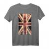 Union Jack T-Shirt UK - Großbritannien Fahne im Punk Rock Stil für Männer, Frauen & Kinder