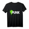 Grüne Punkmähne Rocker Punker Punk T-Shirt – Lustiges Punkrock Design für Teenager, Biker & Rockfans, Ausdruck deiner Individualität