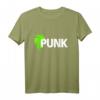 Grüne Punkmähne Rocker Punker Punk T-Shirt – Lustiges Punkrock Design für Teenager, Biker & Rockfans, Ausdruck deiner Individualität