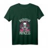 Damen HapKitten Punk Rock n Roll Musikliebhaber T-Shirt mit V-Ausschnitt - Für Rockstar-Prinzessinnen und Musikfans