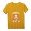 Damen HapKitten Punk Rock n Roll Musikliebhaber T-Shirt mit V-Ausschnitt - Für Rockstar-Prinzessinnen und Musikfans