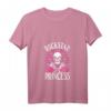 Damen HapKitten Punk Rock n Roll Musikliebhaber T-Shirt mit V-Ausschnitt - Für Rockstar-Prinzessinnen und Musikfans