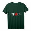 Damen Peace Punk Anarchie T-Shirt mit A-Zeichen Symbol in Rot – Rebellisches Statement für Punk und Anarcho Fans
