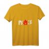 Damen Peace Punk Anarchie T-Shirt mit A-Zeichen Symbol in Rot – Rebellisches Statement für Punk und Anarcho Fans