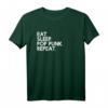Eat Sleep pop punk Repeat - Lustiges Musik T-Shirt für Pop Punk Fans, Geschenkidee, klassisch geschnitten