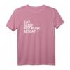 Eat Sleep pop punk Repeat - Lustiges Musik T-Shirt für Pop Punk Fans, Geschenkidee, klassisch geschnitten