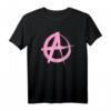 Anarchie Symbol Punk Rock T-Shirt im Graffiti Look – Rebellisches Geschenk für Punk & Anarchisten