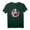 Anarchie Symbol Punk Rock T-Shirt im Graffiti Look – Rebellisches Geschenk für Punk & Anarchisten