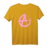 Anarchie Symbol Punk Rock T-Shirt im Graffiti Look – Rebellisches Geschenk für Punk & Anarchisten