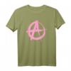 Anarchie Symbol Punk Rock T-Shirt im Graffiti Look – Rebellisches Geschenk für Punk & Anarchisten