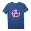 Anarchie Symbol Punk Rock T-Shirt im Graffiti Look – Rebellisches Geschenk für Punk & Anarchisten