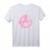 Anarchie Symbol Punk Rock T-Shirt im Graffiti Look – Rebellisches Geschenk für Punk & Anarchisten