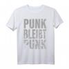 Punk T-Shirt für Fans von Grunge & Rock - Klassisch geschnitten, doppelt genähter Saum, ideal für Musikliebhaber