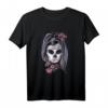 Totenkopf Punk Rock Day of the Dead T-Shirt Skull Schädel – Perfekt für Partys, Geburtstage & Weihnachten