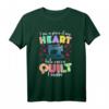I Sew A Piece Of My Heart Quilting Lover T-Shirt – Perfektes Geschenk für Quiltenthusiasten und Handarbeitsliebhaber