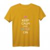 Funny Quilter Shirt - Keep Calm And Quilt On Muttertagsgeschenk für Quilterinnen, Mütter, Großmütter und Nählehrerinnen