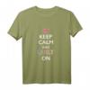 Funny Quilter Shirt - Keep Calm And Quilt On Muttertagsgeschenk für Quilterinnen, Mütter, Großmütter und Nählehrerinnen