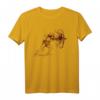 Leonardo da Vinci Bogenschützen T-Shirt | Archery Tee mit klassischem Design und Schild