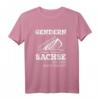 Gendern ist wenn der Sachse mit dem Boot umkippt T-Shirt – Lustiges sächsisches Sprüche Design für Sachsen und Ostdeutschland Fans