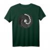 Wunderschönes Ying Yang Zen-Steine Sandkunst T-Shirt – Spirituelles Yoga- und Meditationsoutfit, Perfekt als Geschenk für Harmonie und Balance