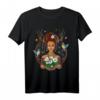 Wald Hippie Natur Blumen Fantasie Schamane Hexe Frauen Festival T-Shirt - Boho & Spirituelle Mode für Frauen