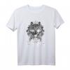 Wolf Tengri Spirituelles T-Shirt mit alten Inschriften – Kulturelle, mystische und schützende Symbole für Spirituelle und Ethnische Begeisterte